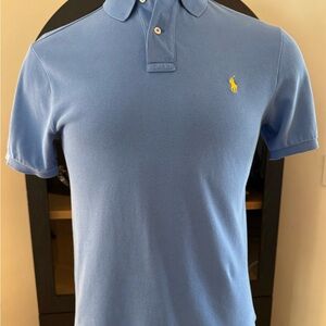 Ralph Lauren Men's Light Blue Polo Shirt